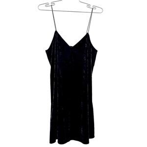 Poprageous velvet mini dress